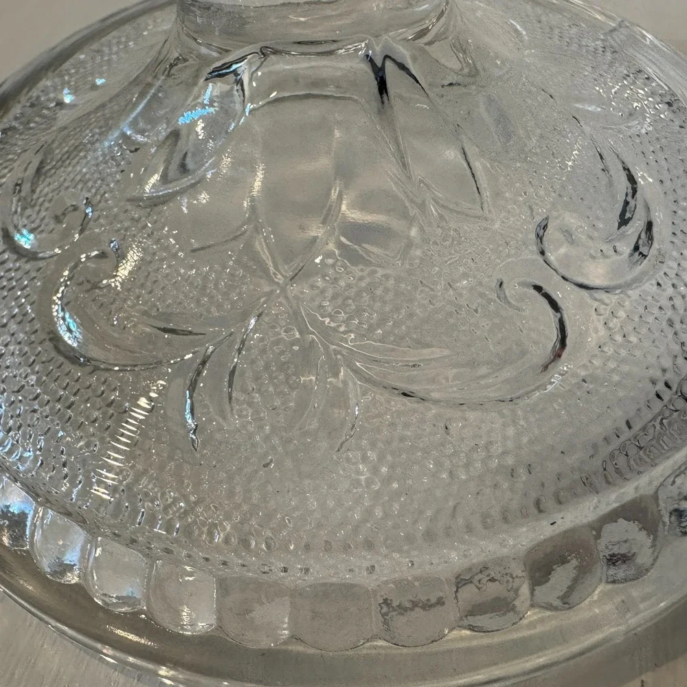 Tiara Indiana Sandwich Glass‎ Candlestick 4